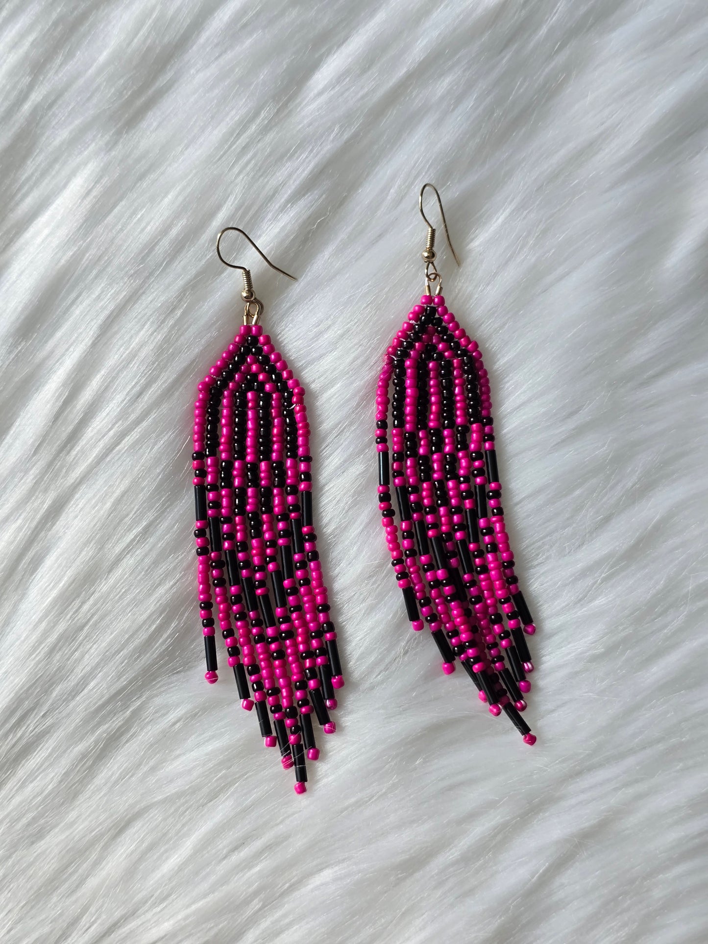 Hot Pink Medium fringe