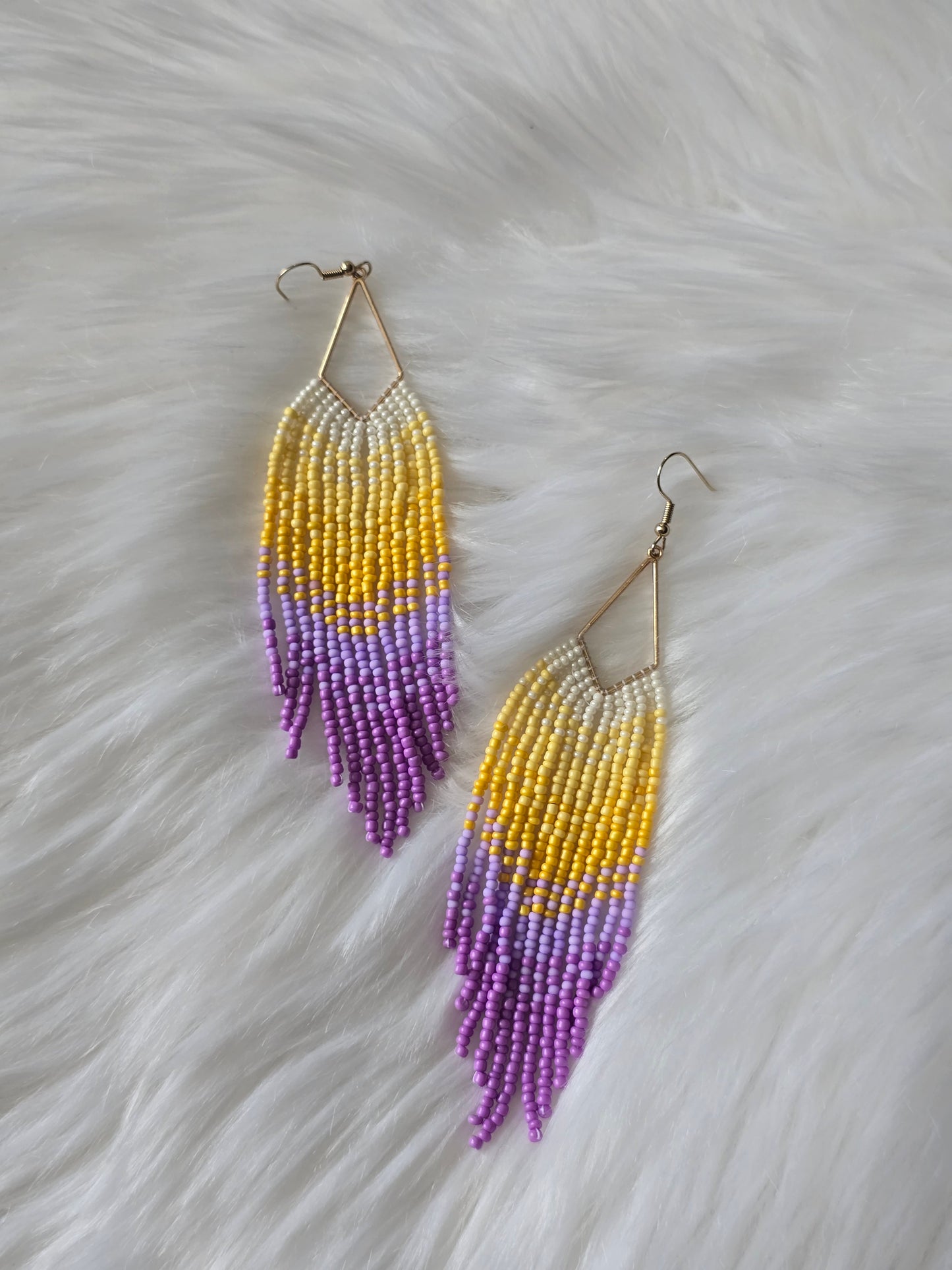 Spring Sunset long fringe