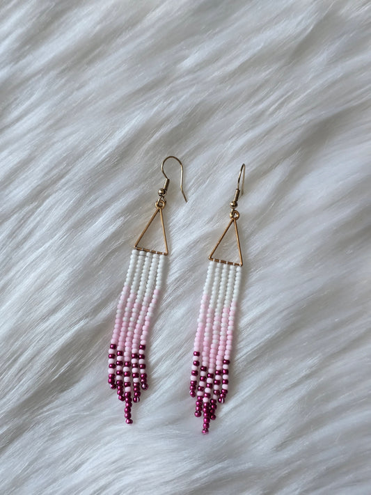 Pretty in Pink medium fringe