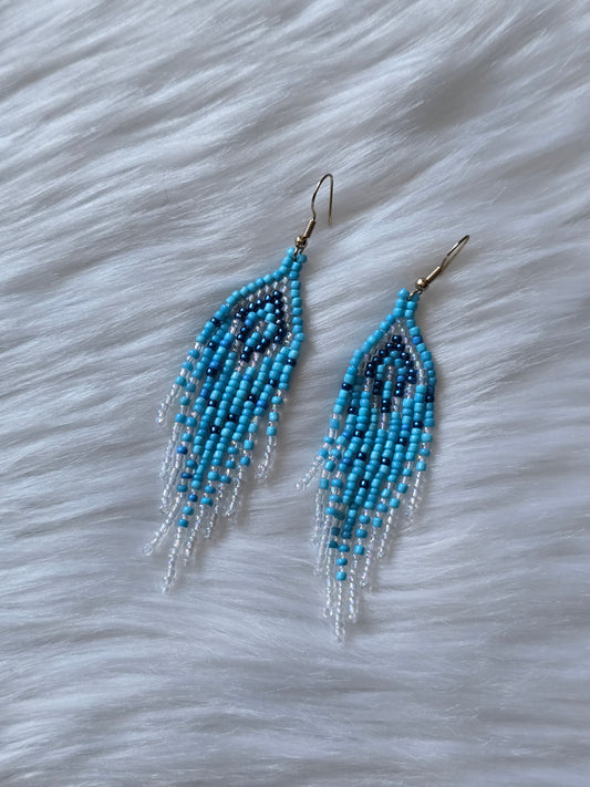 Icy Blue short fringe